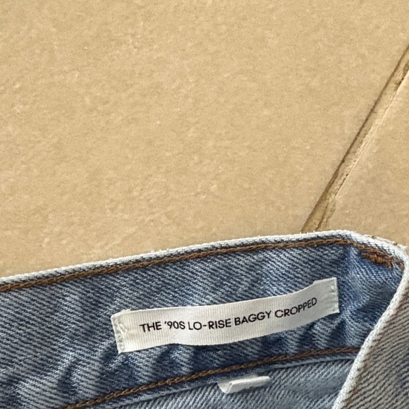 Denim Forum The '90s Lo-Rise Baggy Cropped ultra relaxed sz29 inseam 26” - Picture 6 of 11